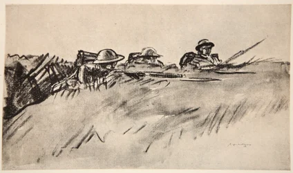 Welshe soldaten, illustratie uit 