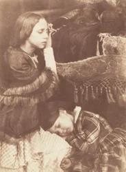 De drie slapers: Sophia Finlay, Harriet Farnie en Brownie, ca. 1845