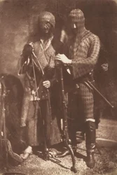 Afghaans of Circassisch harnas,1843 (foto)