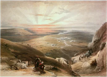 Canaa, Galilea, Israël (gravure)