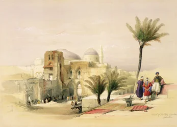 Kerk van het Heilig Graf, Jeruzalem, plaat 11 uit Volume I van 