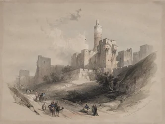 Citadel van Jeruzalem, buiten de Muren, Toren van David
