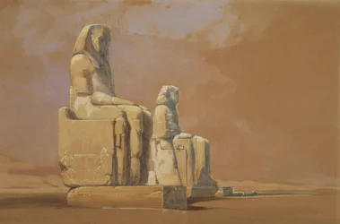 Kolossen, Thebe, 1838