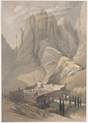 Klooster van St. Catherine met Mount Horeb