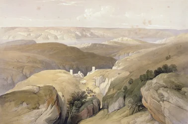 Klooster van St. Saba, april 1839, uit Volume II van 