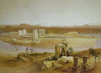 David Roberts Tempeleiland Philae