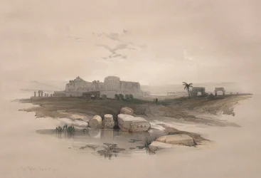 Eleutheropolis of het moderne Beit-Jibrin, 1839