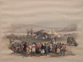 Kampement van pelgrims, Jericho