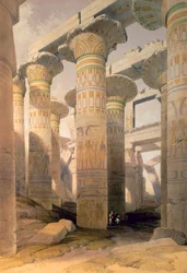 Zuilenhal, Karnak, Egypte
