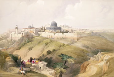 Jeruzalem, 9 april 1839, plaat 16 uit Deel I van 