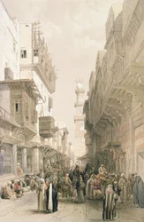 Moskee El Mooristan, Caïro, uit Egypte en Nubië, Vol.3