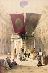 Heiligdom van het Heilig Graf, 10 april 1839, plaat 14 uit deel I van 
