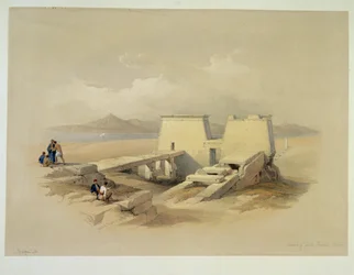 Tempel in Wadi Sabona, Nubië