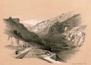 De onderste poel van Siloam, 1855