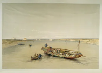 De Nijl tussen Basra en Dendera