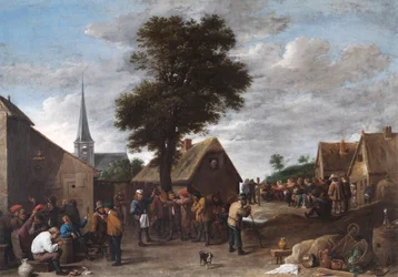 Een Vlaams dorpsfeest, 17e eeuw