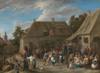 Boerenkermis. Circa 1665