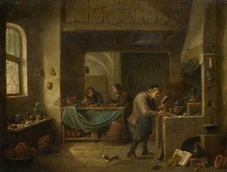 De alchemist en zijn leerling