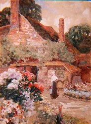 Een Kentish Cottage, nabij Edenbridge
