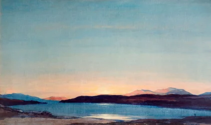 Zonsondergang, Loch Rannoch, 1923