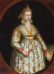 Een portret van een dame
