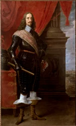 Portret van aartshertog Leopold Wilhelm van Oostenrijk, voor het beleg van Gravelines in 1652