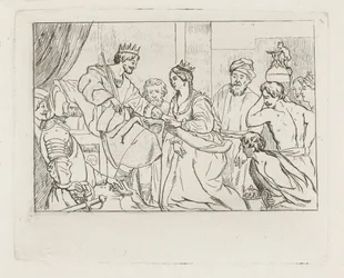 Salomo en de koningin van Sheba