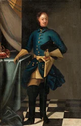 Portret van koning Karel XII van Zweden