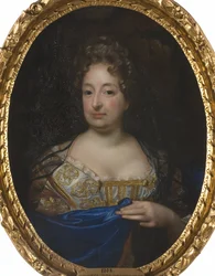 Portret van Sophia Charlotte van Hannover, koningin in Pruisen