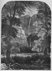 De Yosemite-watervallen, 1883
