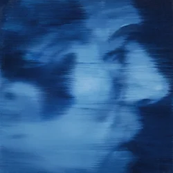 Marcel Broodthaers 7, 2017 (olieverf op linnen)