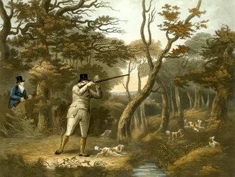 Jacht, plaat 2 (gegraveerd door R.G. Reeve)