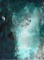 Levendige aqua-diepten