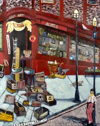 Portobello Road, 2020 (acryl/medium)