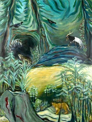 ReGrowth, 2021 (acrylverf op doek)