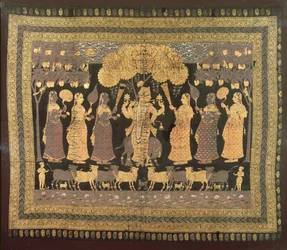 Krishna en zijn Gopis