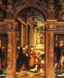 Geboorte van Christus (detail)