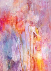 Dromerig, bloemig en abstract