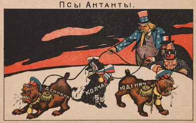 De honden van de Entente: Denikin, Kolchak, Yudenich, 1919