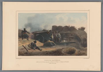 Geschut in actie, 1832