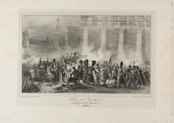 Place du Panthéon, nacht van 22 op 23 december 1830