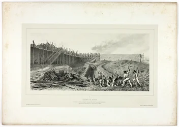 Ronde Weg, uit Souvenirs d’Italie: Expédition de Rome