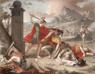 Denis-Sébastien Leroy - De slag van de Horatii en de Curatii - 1798 CROP