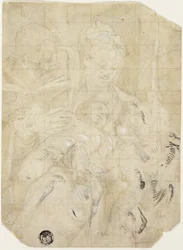 Heilige Familie met de jonge Sint Johannes de Doper