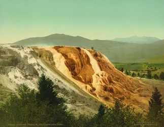 Jupiter Terrace, Yellowstone Park, ca. 1902
