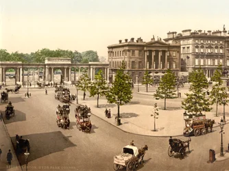 Hyde Park Corner, Londen, c.1890-1900