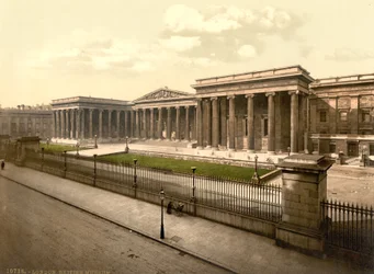 British Museum, Londen, ca. 1890-1900 (fotochrom)