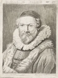 Portret van Johannes Wtenbogaert
