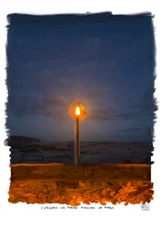 Cualquier Faro, 2022 (digitaal kunstwerk gemaakt op iPad)