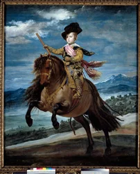 Ruiterportret van Prins Baltasar Carlos (1629-1646)